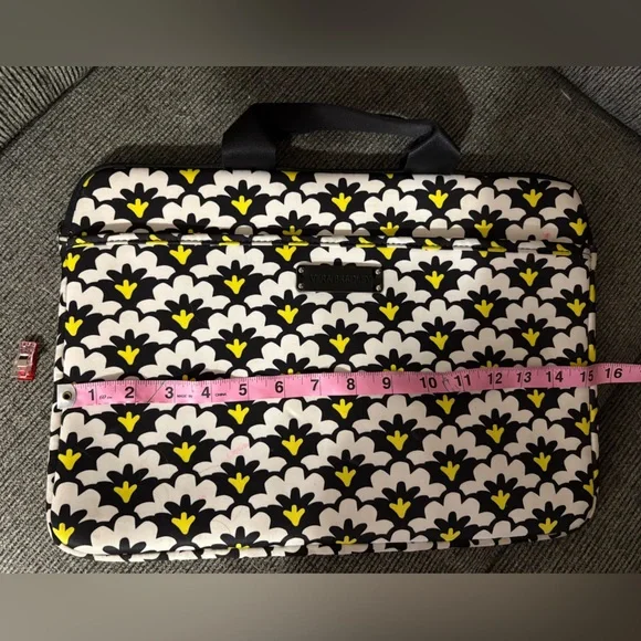 Vera Bradley Fanfare Fans Laptop Bag - Picture 4 of 6